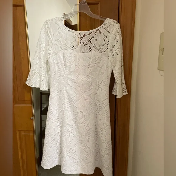 Lilly Pulitzer Size 2 White Allyson Dress NWT - Picture 2 of 6
